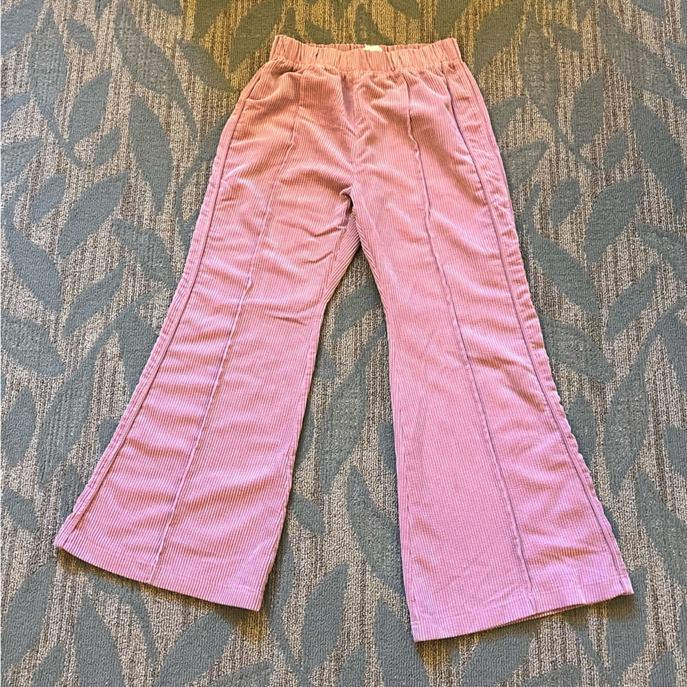 Urban outfitters BDG pink flare corduroy pants